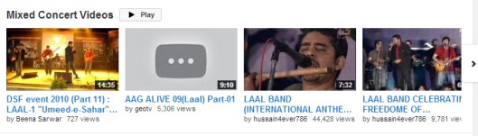 Screen capture, Google search, Laal, Band.