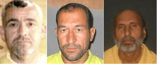 Left to Right: Abu Muslim al-Turkmani, Abu Abdulrahman al-Bilawi, Haji Bakr